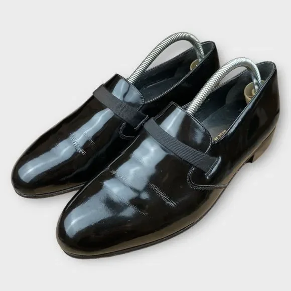 Bally | Shoes | 95 Bally Mens 8 M Tuxedo Loafers Slip On  display picture 2
